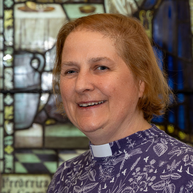 Rev Mandy Beck at St John the Baptist Kingston Vale.