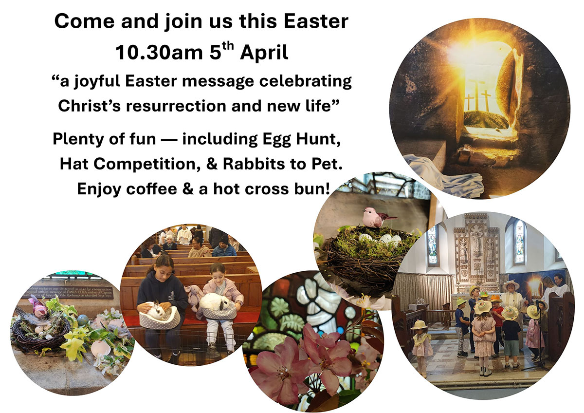 Come and join us this Easter