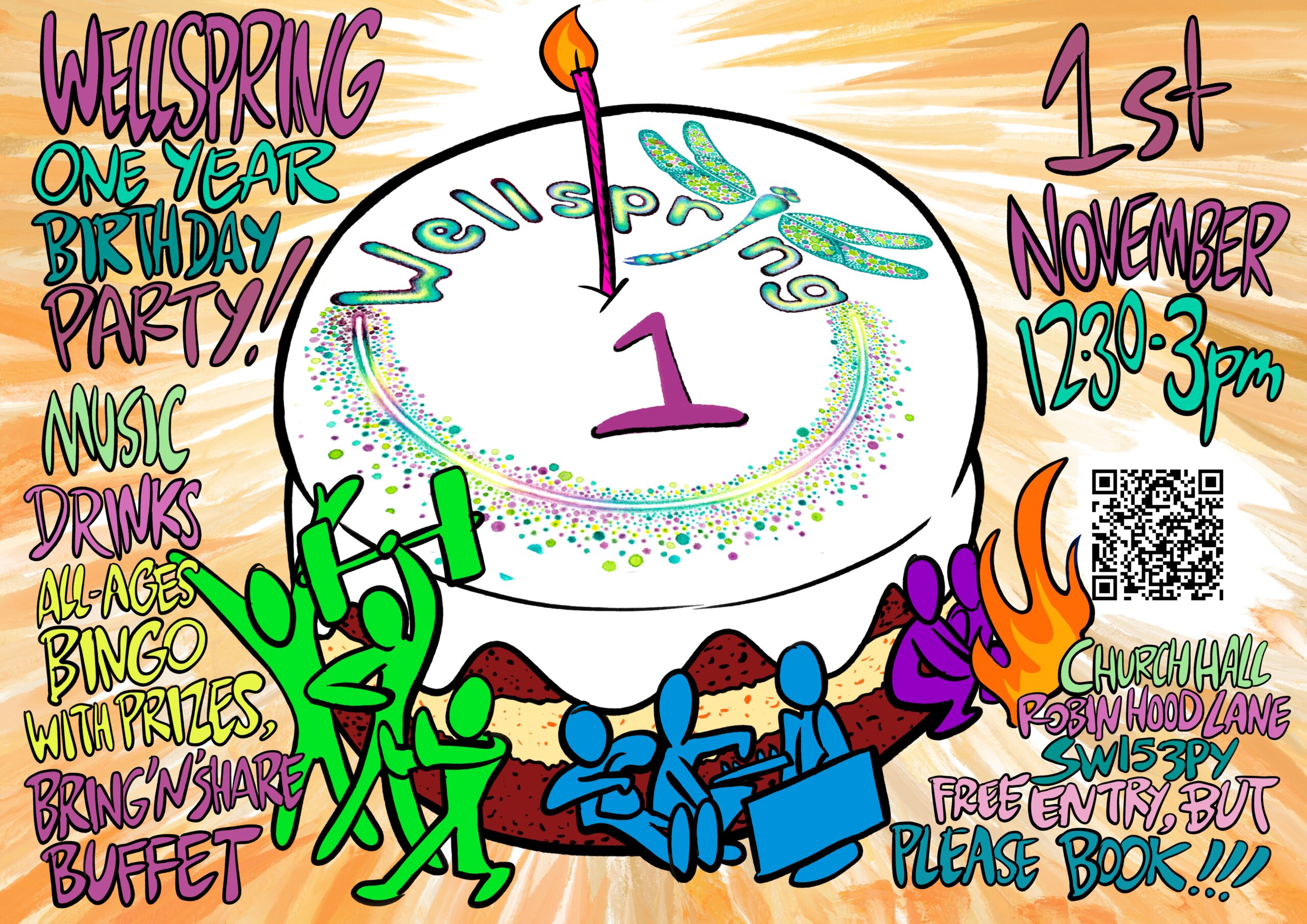 Wellspring 1st Birthday Party!